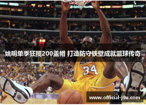 姚明单季狂揽200盖帽 打造防守铁壁成就篮球传奇